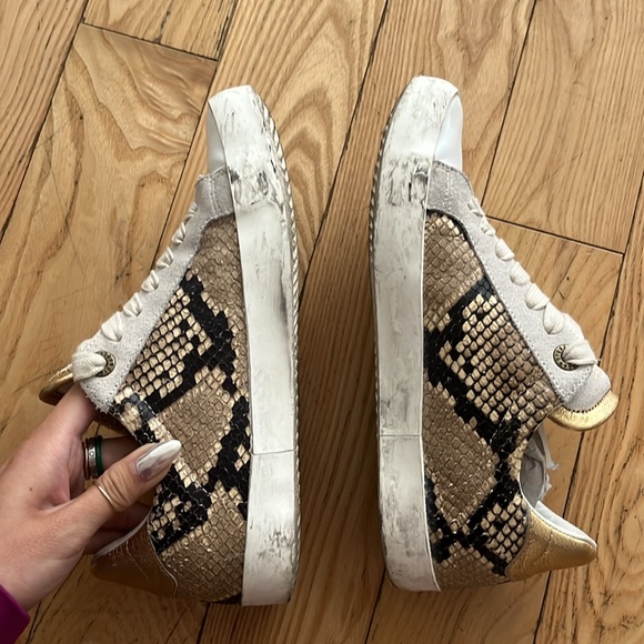 Zadig & Voltaire Python Print Sneakers 36 - Picture 8 of 9